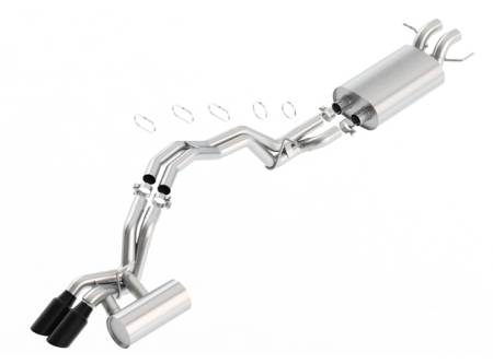 Borla Exhaust - Borla Exhaust 140744 - NAVIGATOR 2018-2020 3.5L V6 AT 2+4WD 4 DR 2.5" TOURING" D RD RL AC R TIP: 4" RD X 9.5"