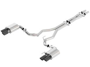 Borla Exhaust - Borla Exhaust 140746BC - ATAK Cat-Back Exhaust System for 2018-2020 Ford Mustang GT 5.0L V8 Automatic/ Manual Transmission Rear Wheel Drive 2 Door WITHOUT Active Valve Exhaust. Not Recommended For Convertible.