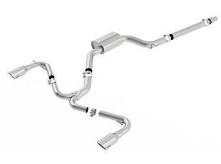 Borla Exhaust - Borla Exhaust 140750SB - S-Type Cat-Back Exhaust System for 2015-2017 Volkswagen GTI MK7 2.0L 4 Cyl. Automatic/ Manual Transmission Front Wheel Drive; 2 and 4 Door. Does Not Fit MK7.5