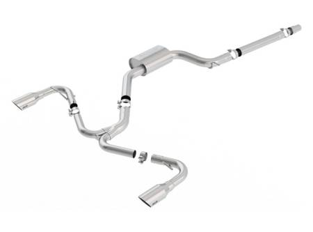 Borla Exhaust - Borla Exhaust 140751SB - S-Type Cat-Back Exhaust System for 2018-2019 Vokswagen GTI MK7.5 2.0L 4 Cyl. Automatic/ Manual Transmission Front Wheel Drive; 2 and 4 Door. Does Not Fit MK7.