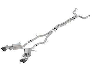 Borla Exhaust - Borla Exhaust 140754BC - S-Type Cat-Back Exhaust System for 2016-2019 Cadillac CTS-V 6.2L V8 Automatic Transmission Rear Wheel Drive 4 Door.