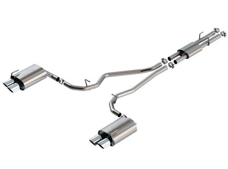 Borla Exhaust - Borla Exhaust 140821 - ATAK Cat-Back Exhaust System for 2020 Ford Explorer ST 3.0L V6 EcoBoost Automatic Transmission All Wheel Drive 4 Door.