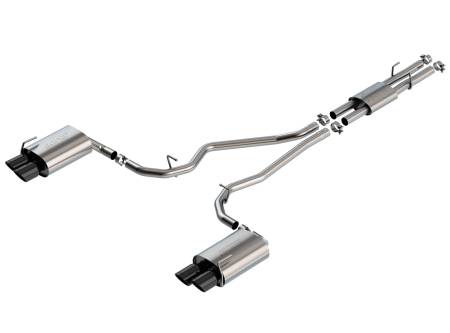 Borla Exhaust - Borla Exhaust 140821BC - ATAK Cat-Back Exhaust System for 2020 Ford Explorer ST 3.0L V6 EcoBoost Automatic Transmission All Wheel Drive 4 Door.