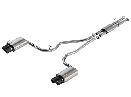 Borla Exhaust - Borla Exhaust 140821CF - ATAK Cat-Back Exhaust System for 2020 Ford Explorer ST 3.0L V6 EcoBoost Automatic Transmission All Wheel Drive 4 Door.