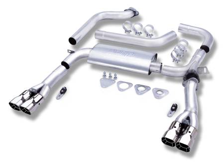 Borla Exhaust - Borla Exhaust 14464 - S-Type Cat-Back Exhaust System for 1993-1995 Chevrolet Camaro SS/ Camaro Z 28 / Pontiac Firebird/ Trans-Am 5.7L V8 Automatic/ Manual Transmission Rear Wheel Drive; 2 Door Coupe; Convertible (w/ Single Catalytic Converter).