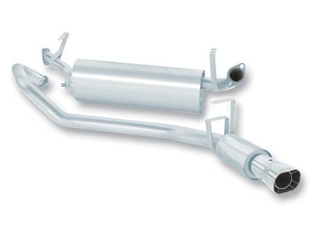 Borla Exhaust - Borla Exhaust 14590 - Touring Cat-Back Exhaust System for 1995-1997 Toyota Land Cruiser 4.5L 6 Cyl. Automatic Transmission 4WD 4 Door.