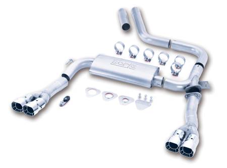 Borla Exhaust - Borla Exhaust 14780 - S-Type Cat-Back Exhaust System for 1998-2002 Chevrolet Camaro SS/ Camaro Z 28 / Pontiac Firebird/ Trans-Am 5.7L V8 Automatic/ Manual Transmission Rear Wheel Drive; 2 Door Coupe; Convertible.