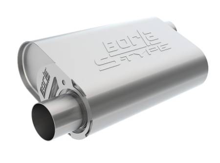 Borla Exhaust - Borla Exhaust 400942 - CrateMuffler Big Block Chrysler/ Dodge / Plymouth (Mopar) Moderate Output 383/ 413/ 426/ 440 CID S-Type