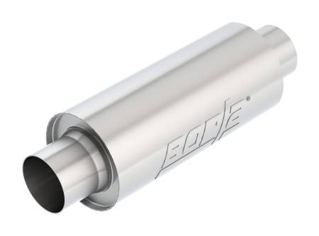 Borla Exhaust - Borla Exhaust 401012 - XR-1 Multi-Core 3.5" Center-Center 14" x 6.25" Round - Racing Muffler For Venues Requiring A Muffler