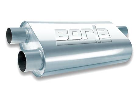 Borla Exhaust - Borla Exhaust 40474 - Universal Performance Muffler.