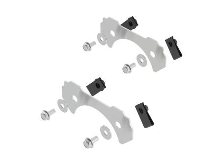 Borla Exhaust - Borla Exhaust 60581 - CrateMuffler Endplate Bracket Kit. Bolts To Endplate Of CrateMuffler. Hanger Can Be Welded To Bracket.