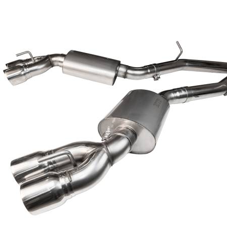 Kooks - Kooks 22605351 - 3" SS GREEN Catted Header-Back Exhaust with SS Quad Tips (Gen 6 Camaro)