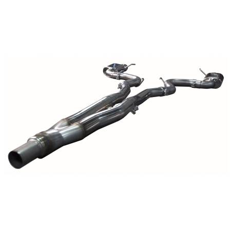 Kooks - Kooks 11534100 - 3" x 2-1/2" SS Connection-Back Exhaust with SS Tips 2015-2017 Mustang EcoBoost