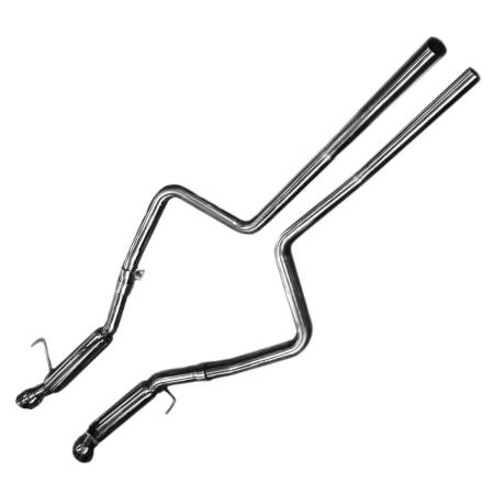 Kooks - Kooks 11304100 - 2-1/2" SS Cat-Back Exhaust 2005-2009 Mustang GT & 2007-2009 GT500