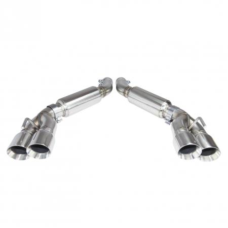 Kooks - Kooks 22606250 - 3" SS Axle-Back Exhaust with Quad SS Tips 2016-2020 Camaro SS and ZL1