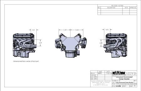 Kooks - Kooks 29402410 - 1-7/8" x 3" SS Downswept Turbo Headers