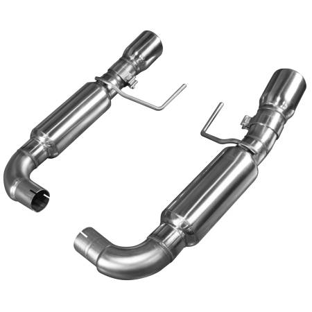 Kooks - Kooks 11516200 - 3" SS Axle-Back Exhaust with SS Tips 2015-2017 Mustang 5.0L