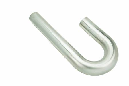 Kooks - Kooks JB-250-35-18-304 - 2-1/2" 304 Stainless 180 Degree J-Bend 18 Ga Mandrel Bent Tubing 350" CLR