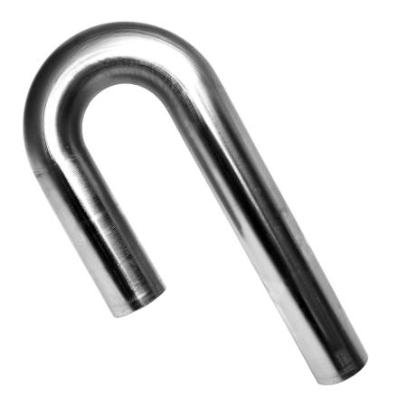 Kooks - Kooks JB-250-35-18 - 2-1/2" Steel 180 Degree J-Bend 18 Ga Mandrel Bent Tubing 350" CLR