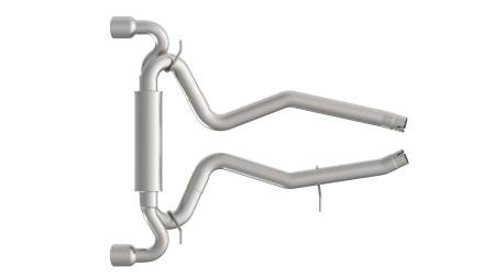 Kooks - Kooks 44116100 - 3" Stainless Steel Axle-Back Exhaust with Polished Tips MkV Toyota Supra