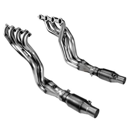 Kooks - Kooks 2251H430 - 1-7/8" SS Headers & GREEN Catted OEM Connection Pipes 2014-2015 Camaro Z28