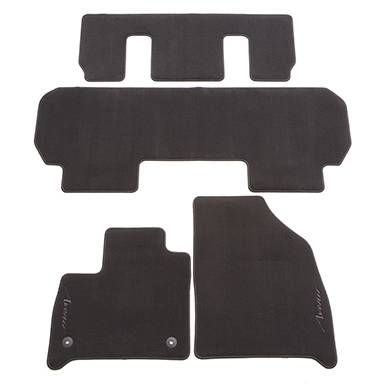 GM Accessories - GM Accessories 85136050 - Floor Mat Set In Ebony With Avenir Script [2022+ Enclave]