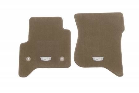 GM Accessories - GM Accessories 84313435 - Front And Rear Carpeted Floor Mats In Dune [2017-2020 Escalade ESV]