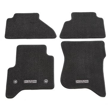 GM Accessories - GM Accessories 84428373 - Front And Rear Premium Carpeted Floor Mats In Jet Black [2018-2020 Yukon Xl]