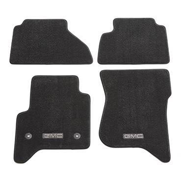 GM Accessories - GM Accessories 84428375 - Front And Rear Premium Carpeted Floor Mats In Jet Black [2018-2020 Yukon]