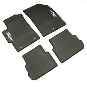 GM Accessories - GM Accessories 95078908 - Front And Rear Carpeted Floor Mats In Black With Z-Spec Logo [2014-2016 Cruze]