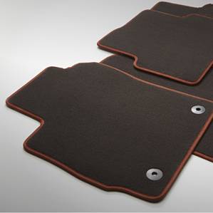 GM Accessories - GM Accessories 19301575 - Front And Rear Carpeted Floor Mats In Black