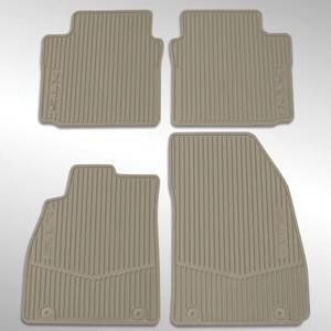 GM Accessories - GM Accessories 22780667 - Front And Rear All-Weather Floor Mats In Dark Urban With XTS Logo