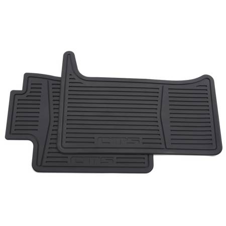 GM Accessories - GM Accessories 22784764 - Front All-Weather Floor Mats In Ebony With CTS Logo