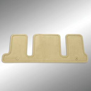 GM Accessories - GM Accessories 22865744 - Third-Row One-Piece Carpeted Floor Mat In Dune (For Models With Second-Row Captain's Chairs)