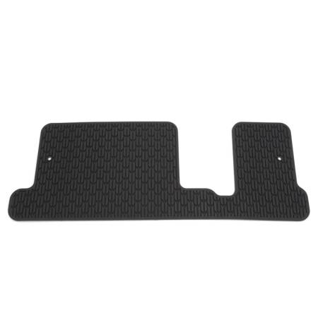 GM Accessories - GM Accessories 22890479 - Third-Row One-Piece Premium All-Weather Floor Mat In Jet Black For Models With Second-Row Bench Seat