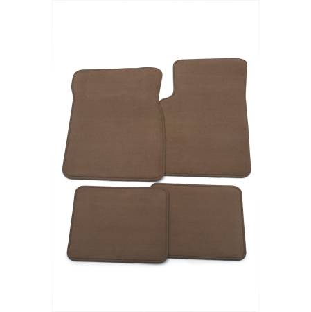 GM Accessories - GM Accessories 22890580 - Front And Rear Carpeted Floor Mats In Cocoa