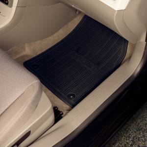 GM Accessories - GM Accessories 22906996 - Front And Rear All-Weather Floor Mats In Black