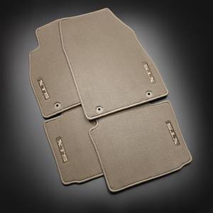 GM Accessories - GM Accessories 22936908 - Front And Rear Carpeted Floor Mats In Dune With XTS Logo