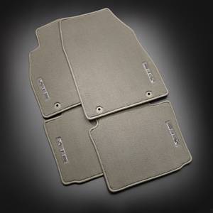 GM Accessories - GM Accessories 22936909 - Front And Rear Carpeted Floor Mats In Dark Urban With XTS Logo