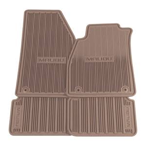 GM Accessories - GM Accessories 23234676 - Front And Rear All-Weather Floor Mats In Cocoa