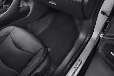 GM Accessories - GM Accessories 23375322 - First And Second-Row Carpeted Floor Mats In Jet Black [2016-19 Volt]