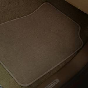 GM Accessories - GM Accessories 23464401 - Front Carpeted Floor Mats In Cocoa