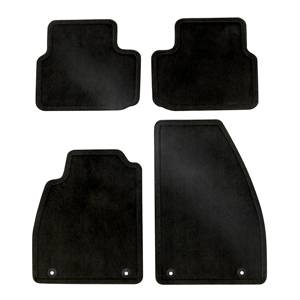 GM Accessories - GM Accessories 23492681 - Front And Rear Carpeted Floor Mats In Black