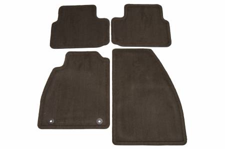 GM Accessories - GM Accessories 23492682 - Front And Rear Carpeted Floor Mats In Cocoa