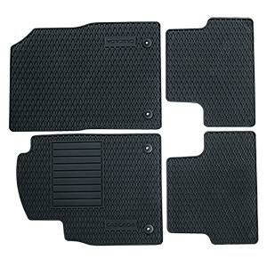 GM Accessories - GM Accessories 39029757 - First And Second-Row Premium All-Weather Floor Mats In Jet Black With Cascada Script