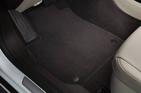 GM Accessories - GM Accessories 26678580 - First And Second-Row Carpeted Floor Mats In Very Dark Atmosphere