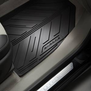 GM Accessories - GM Accessories 42364956 - First And Second-Row Premium All-Weather Floor Mats In Ebony With Encore Script [2018-22 Encore]