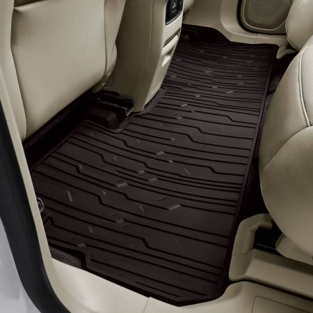 GM Accessories - GM Accessories 84042958 - Second-Row One-Piece Premium All-Weather Floor Mat In Cocoa