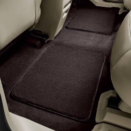 GM Accessories - GM Accessories 84153175 - Second-Row Premium Carpeted Floor Mats In Cocoa