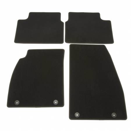 GM Accessories - GM Accessories 84363497 - First And Second-Row Carpeted Floor Mats In Ebony